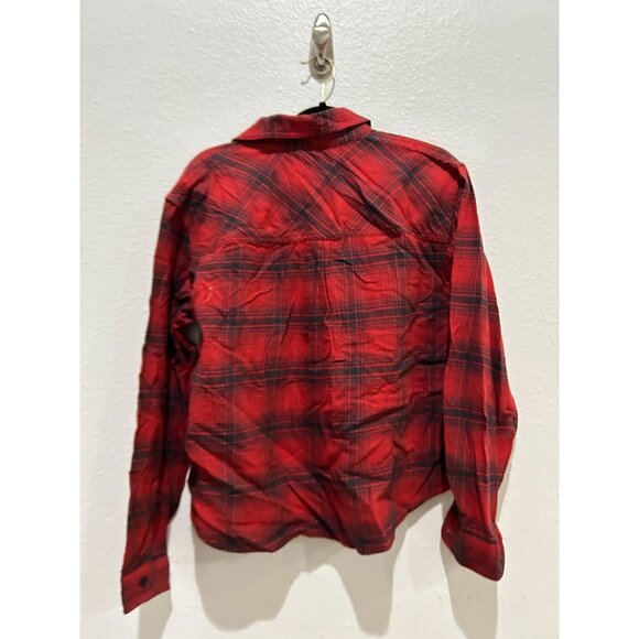 NEW Alpine Design Women's Flannel, L, Red Bison Plaid MSRP $44 - Picture 2 of 3